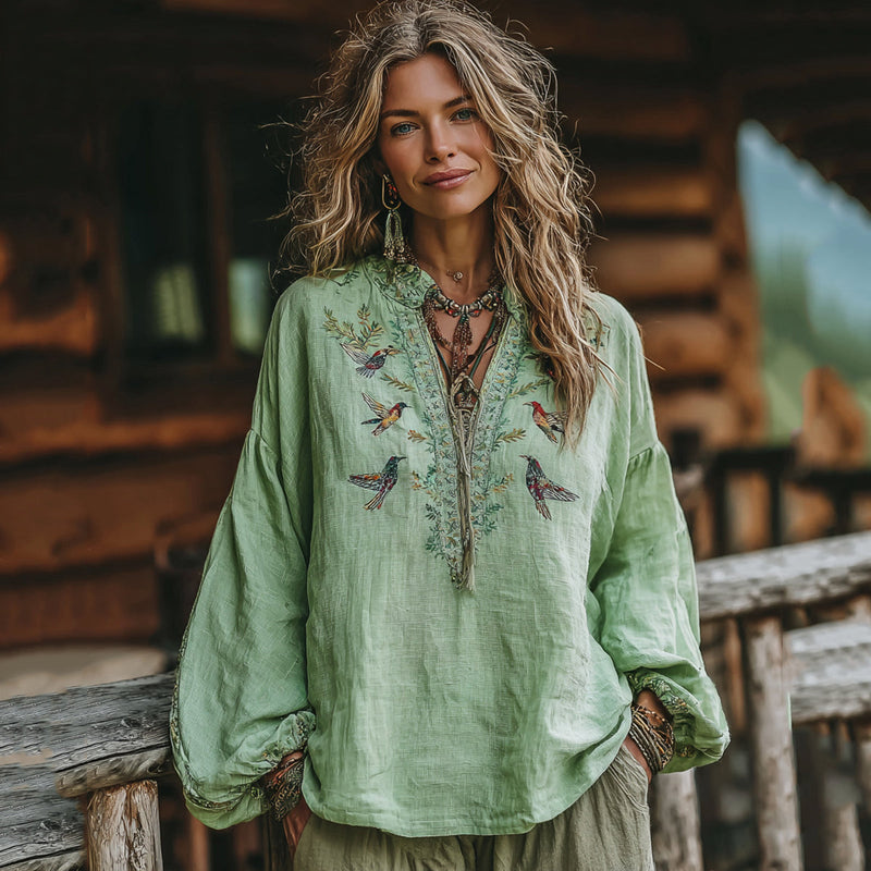 Timeless Vintage Style Top