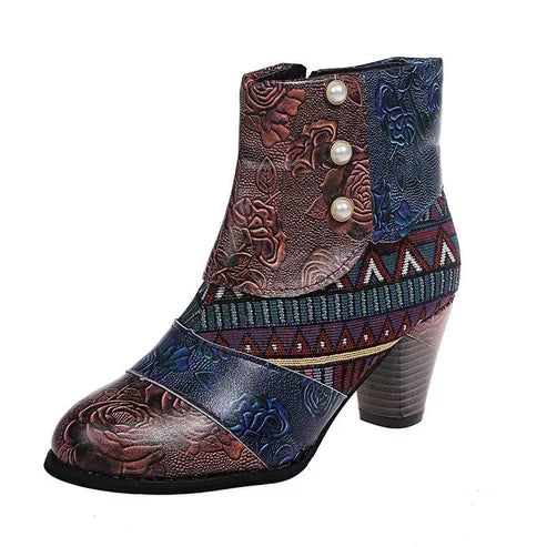 Vintage Inspired Orthopedic Boots