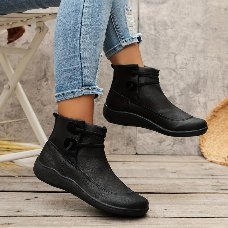 Vintage Inspired Orthopedic Boots