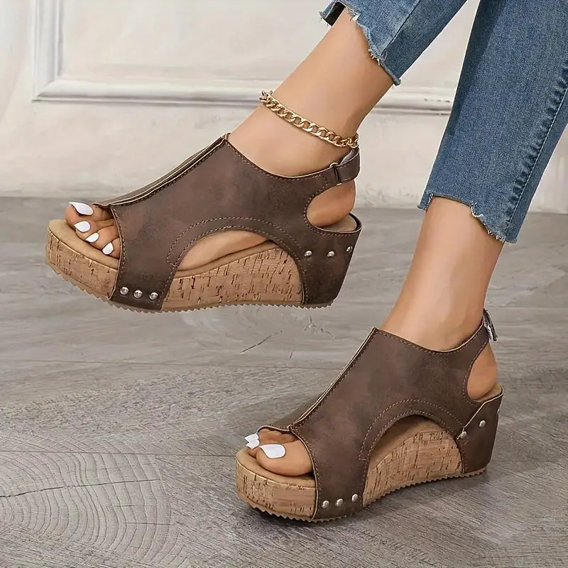 Vintage Inspired Orthopedic Sandals