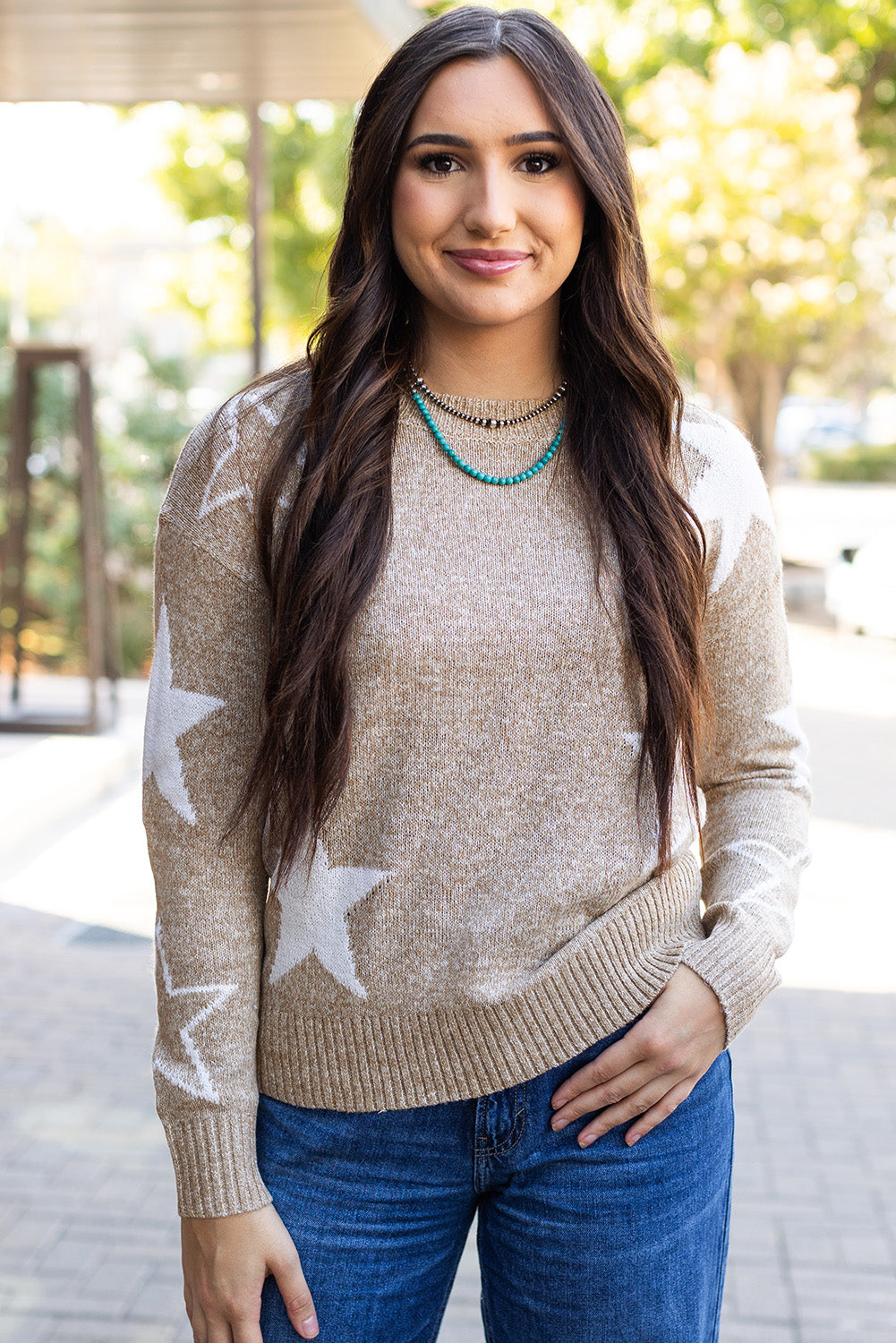 Gracefully Designed Sweater
