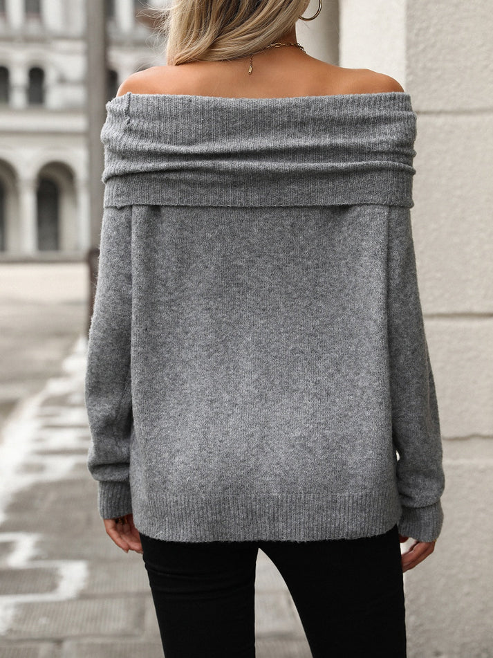 Gracefully Designed Sweater