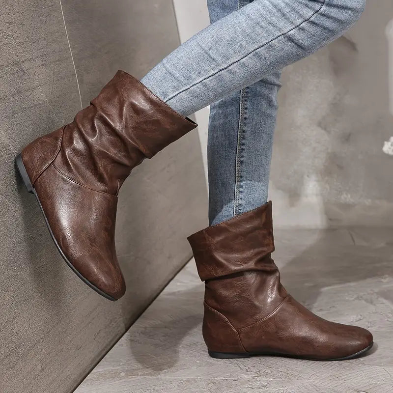 Vintage Inspired Orthopedic Boots