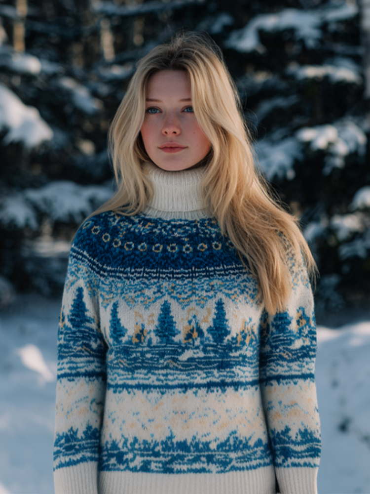 Classic Designed Sweater
