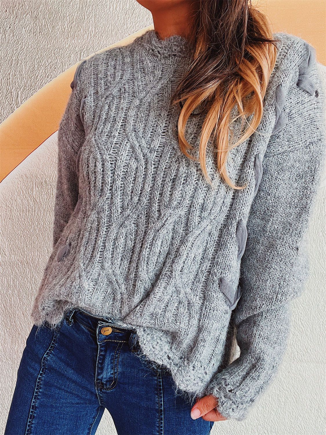 Gracefully Designed Sweater