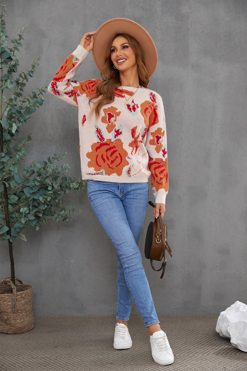 Gracefully Designed Sweater