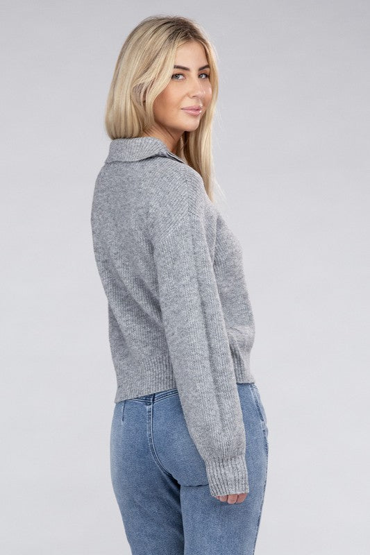 Gracefully Designed Sweater
