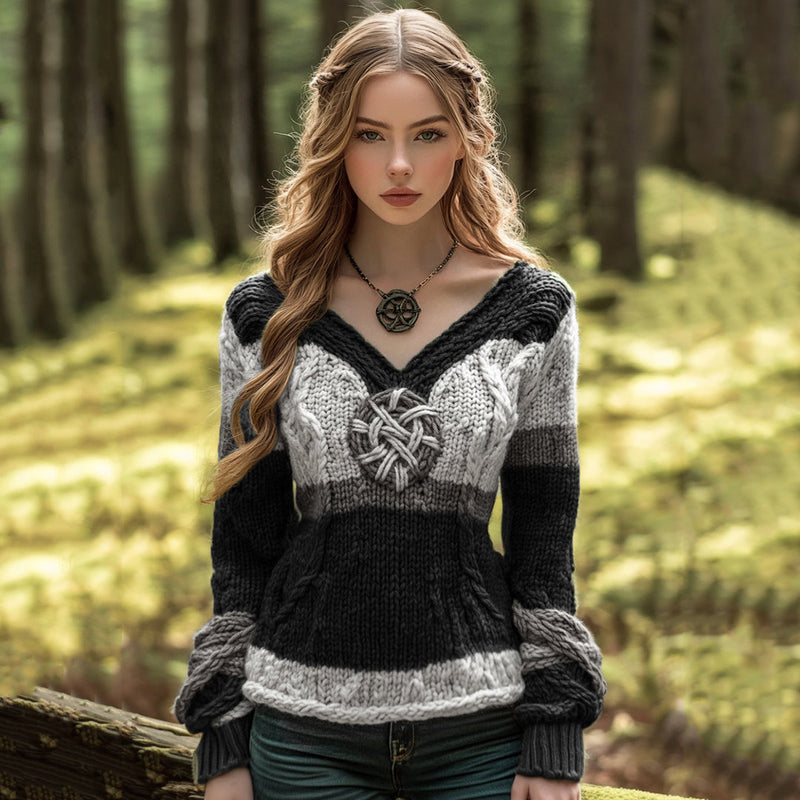 Gracefully Designed Sweater