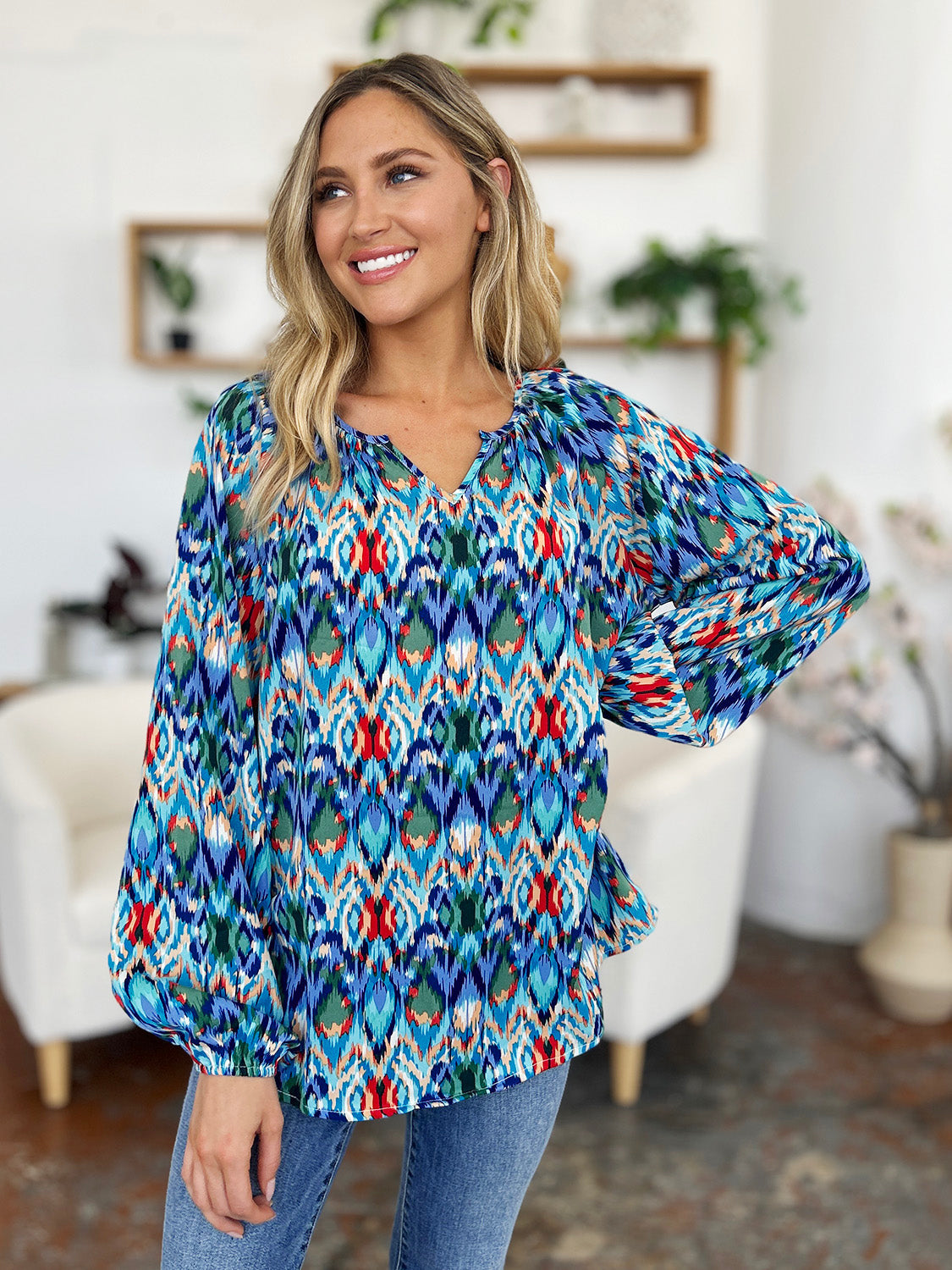 Gracefully Designed Blouse