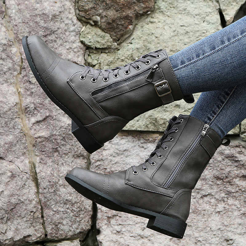 Vintage Inspired Orthopedic Boots