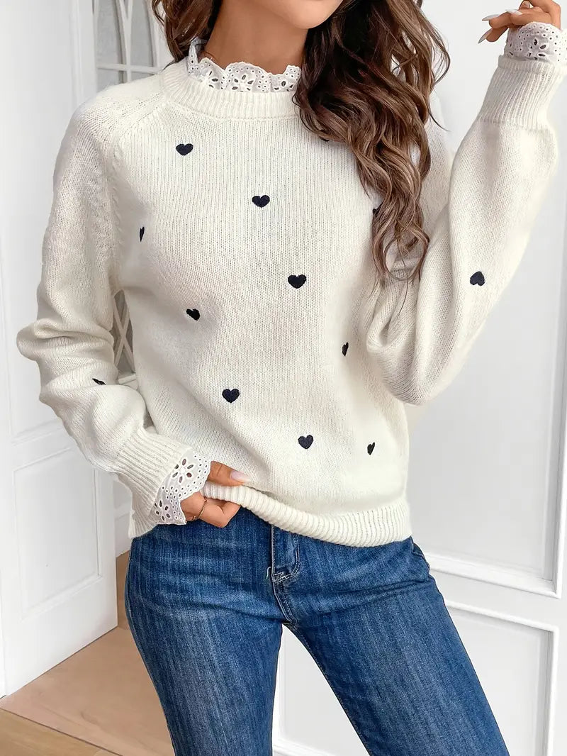 Gracefully Designed Sweater