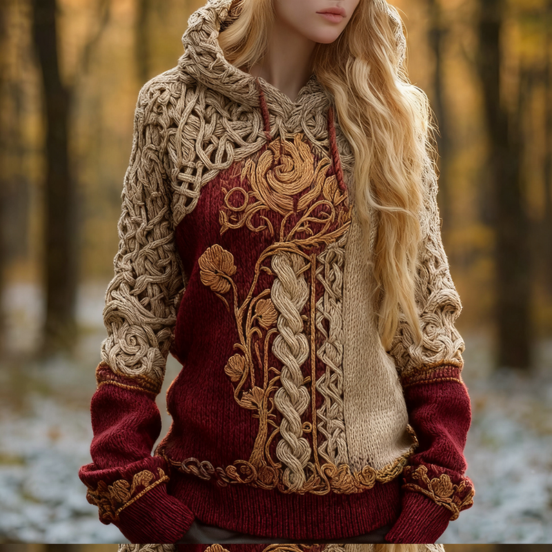 Gracefully Designed Sweater
