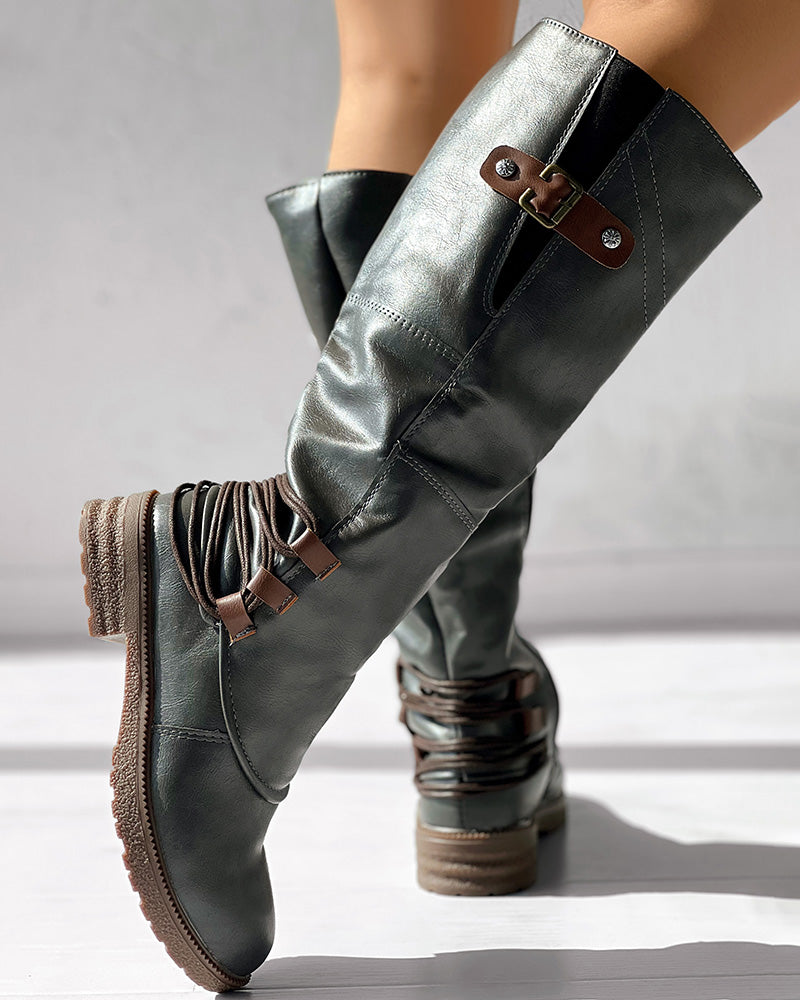 Classic Orthopedic Boots with Timeless Style