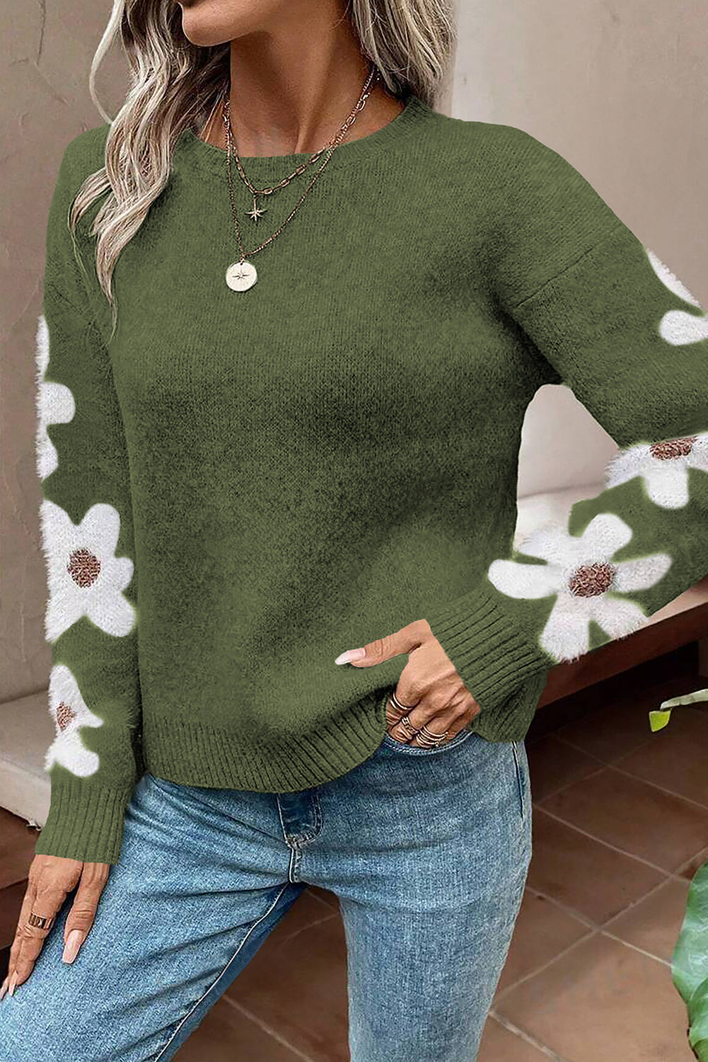 Gracefully Designed Sweater