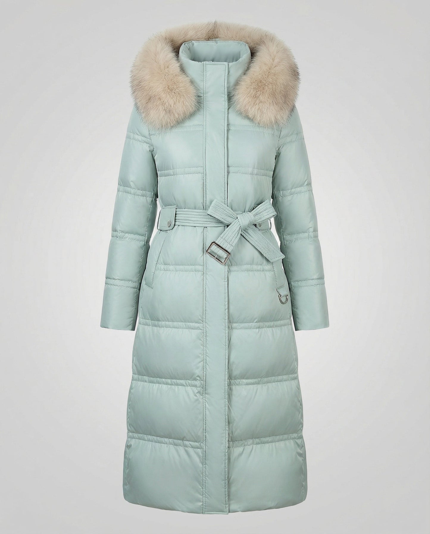 Blau mit Beige