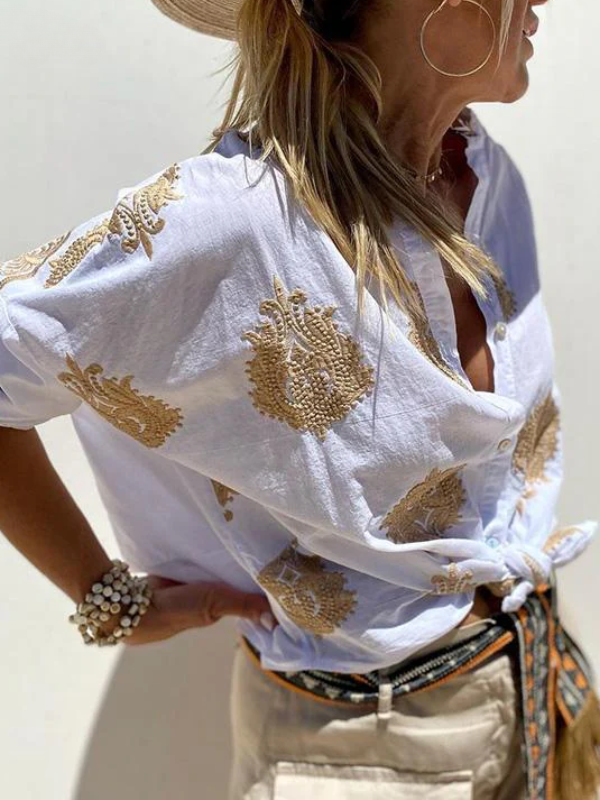 Timeless Vintage Style Blouse