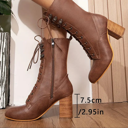 Classic Orthopedic Boots with Timeless Style