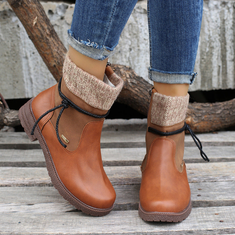 Chic Orthopedic Boots with Unique Design