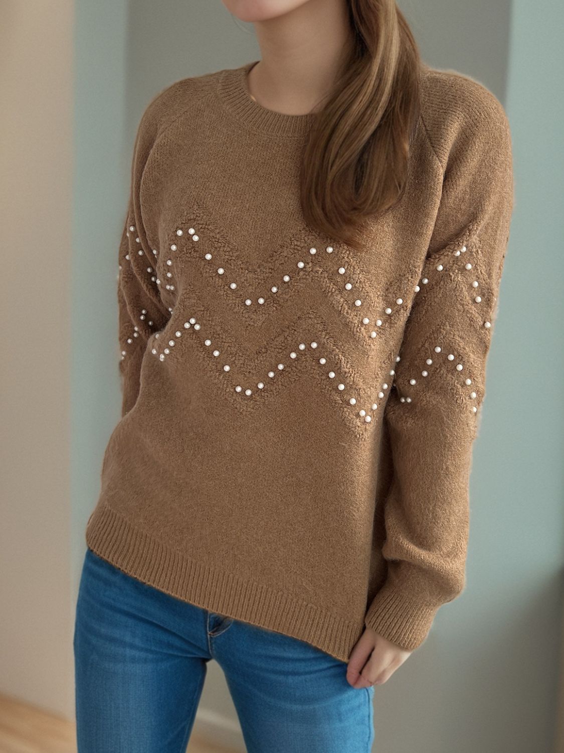 Gracefully Designed Sweater