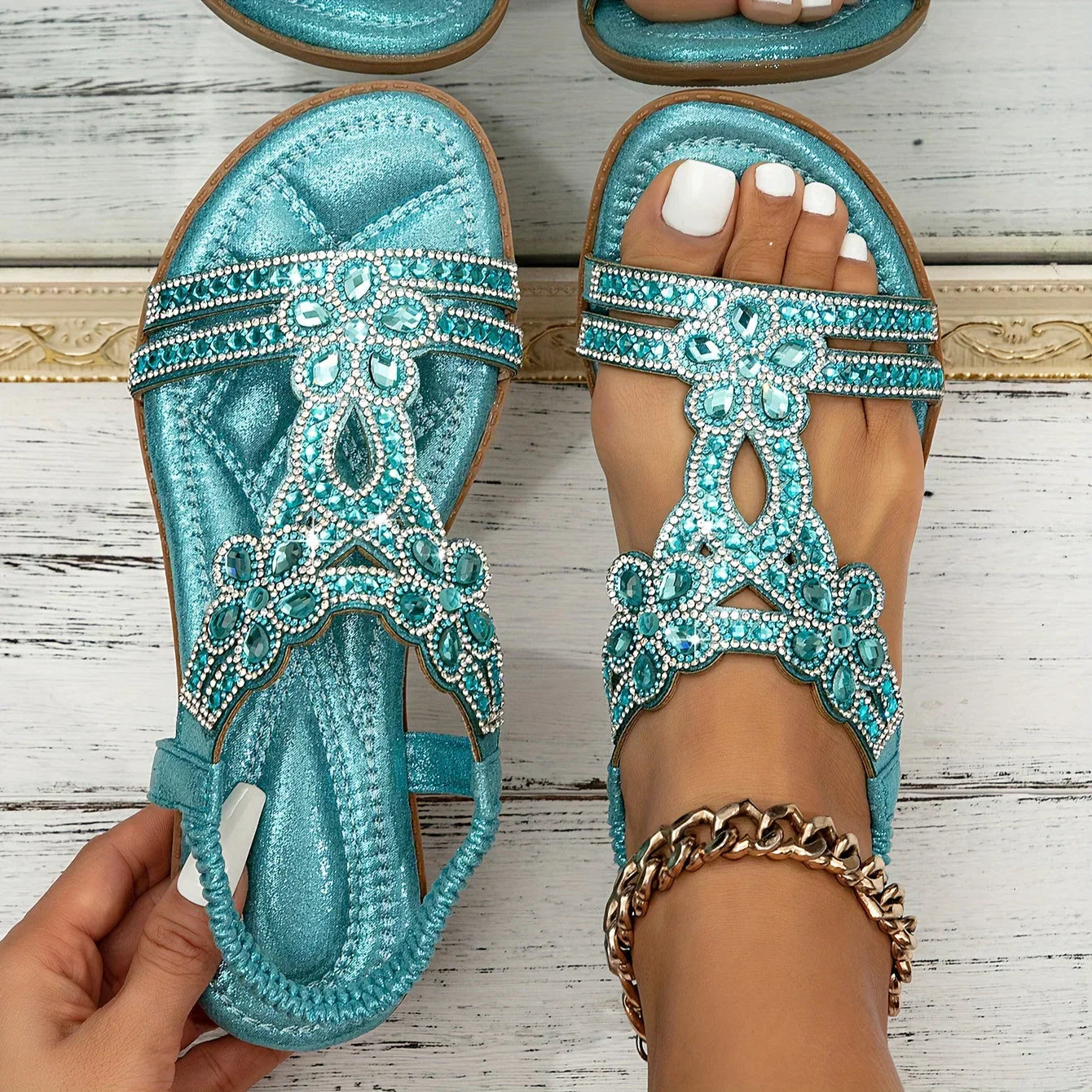 Vintage Inspired Orthopedic Sandals