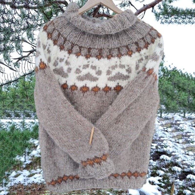 Gracefully Designed Sweater