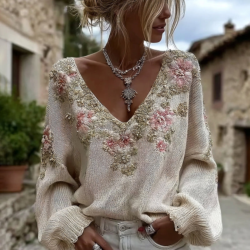 Gracefully Designed Sweater