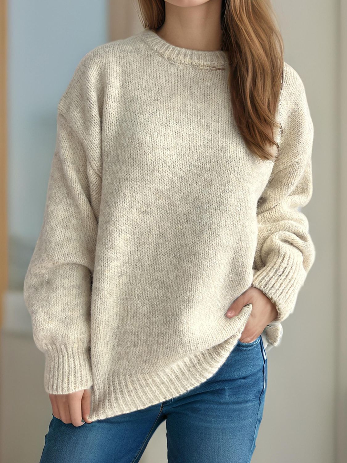 Gracefully Designed Sweater