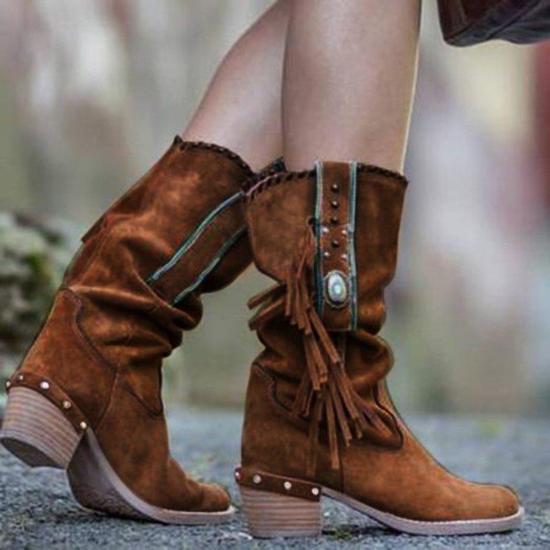 Chic Orthopedic Boots with Unique Design