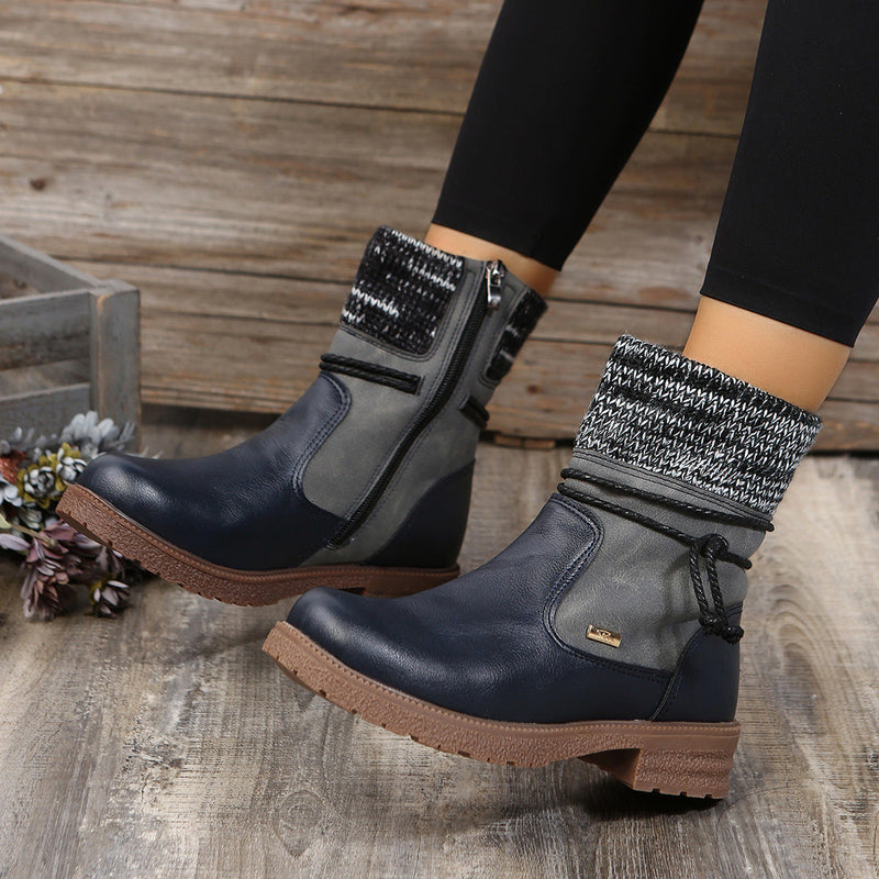 Chic Orthopedic Boots with Unique Design