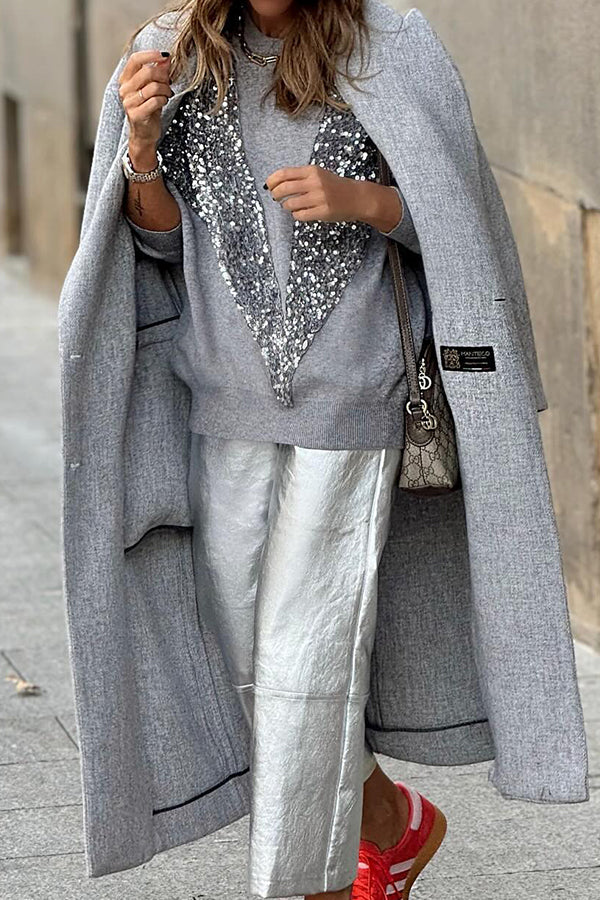 Gracefully Designed Pullover