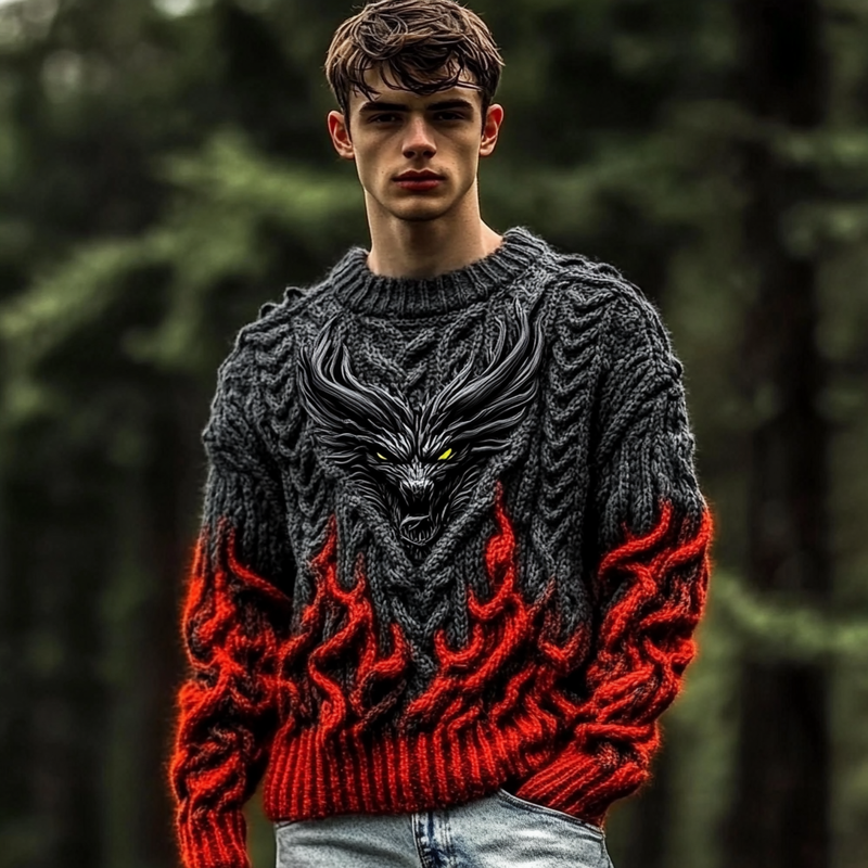 Gracefully Designed Sweater