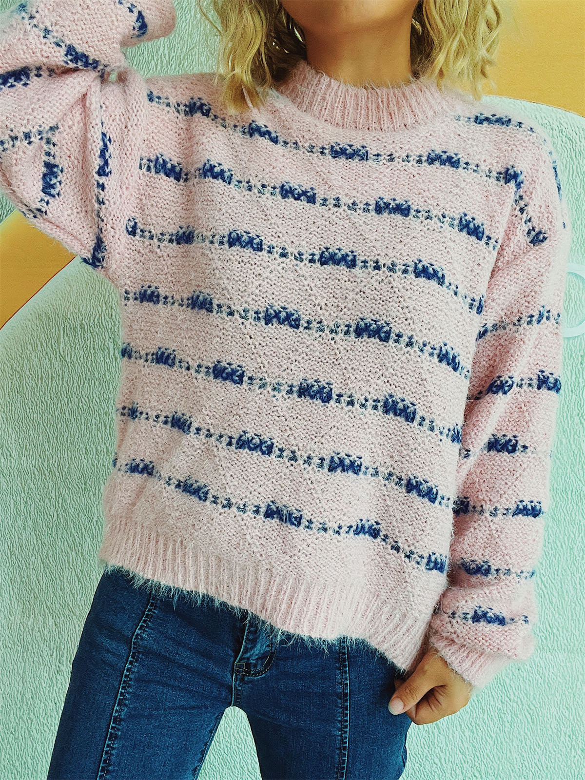 Gracefully Designed Sweater