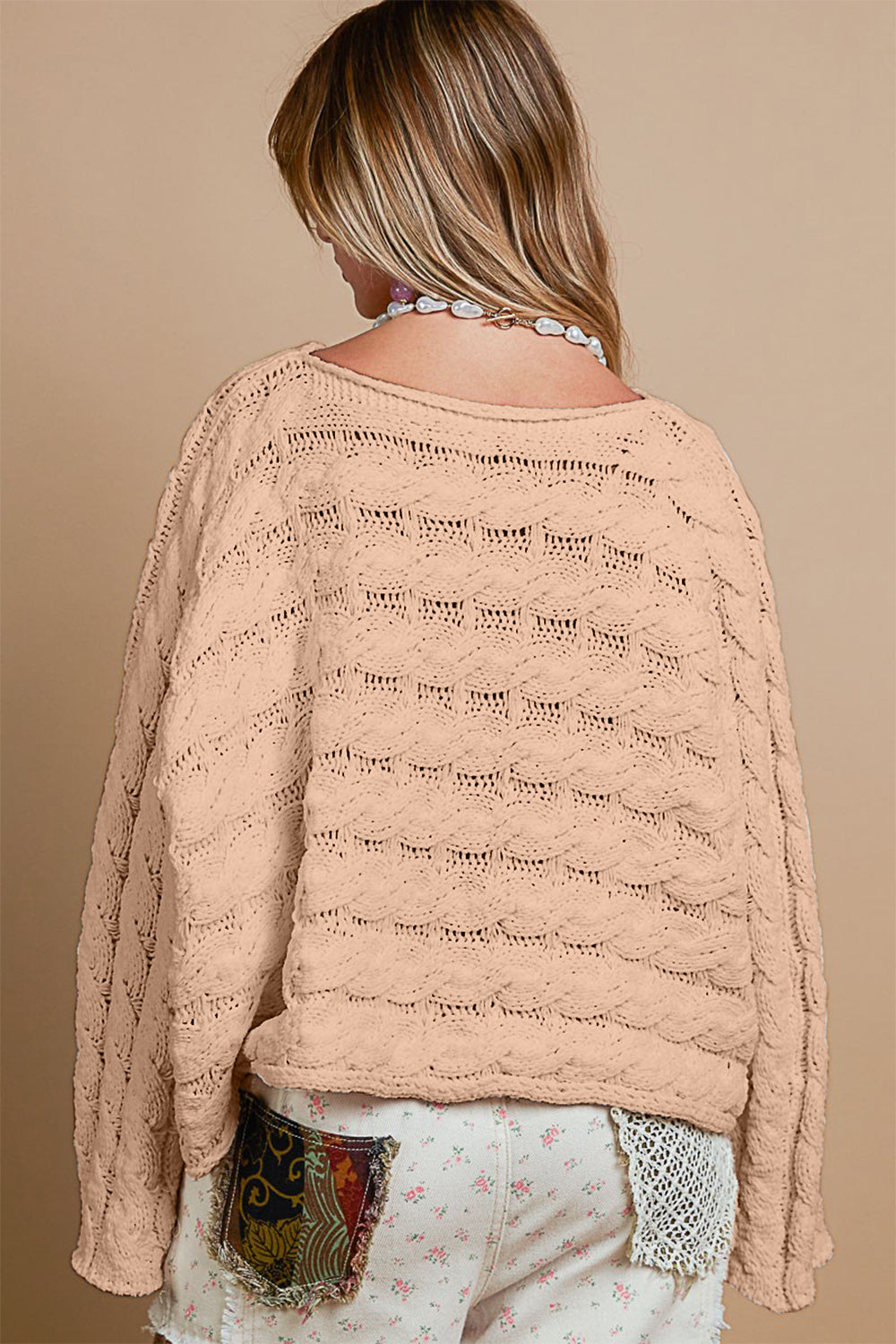 Gracefully Designed Sweater