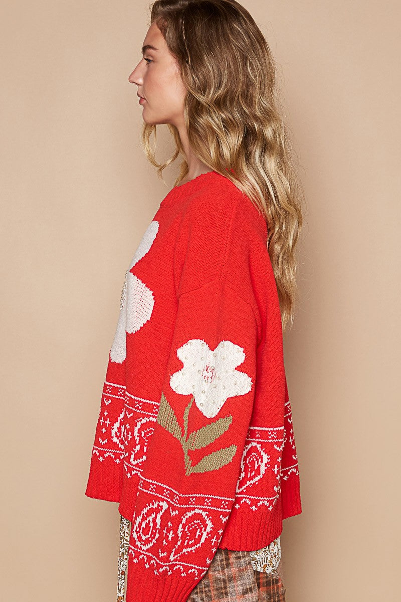 Gracefully Designed Sweater