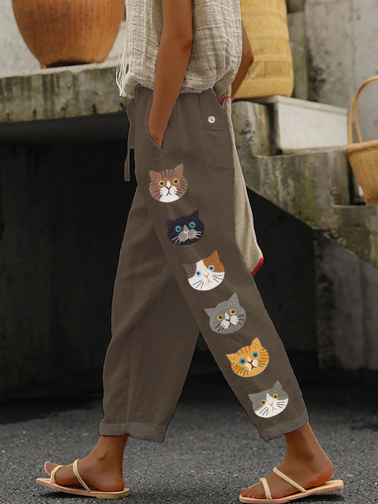 Timeless Vintage Style Pants