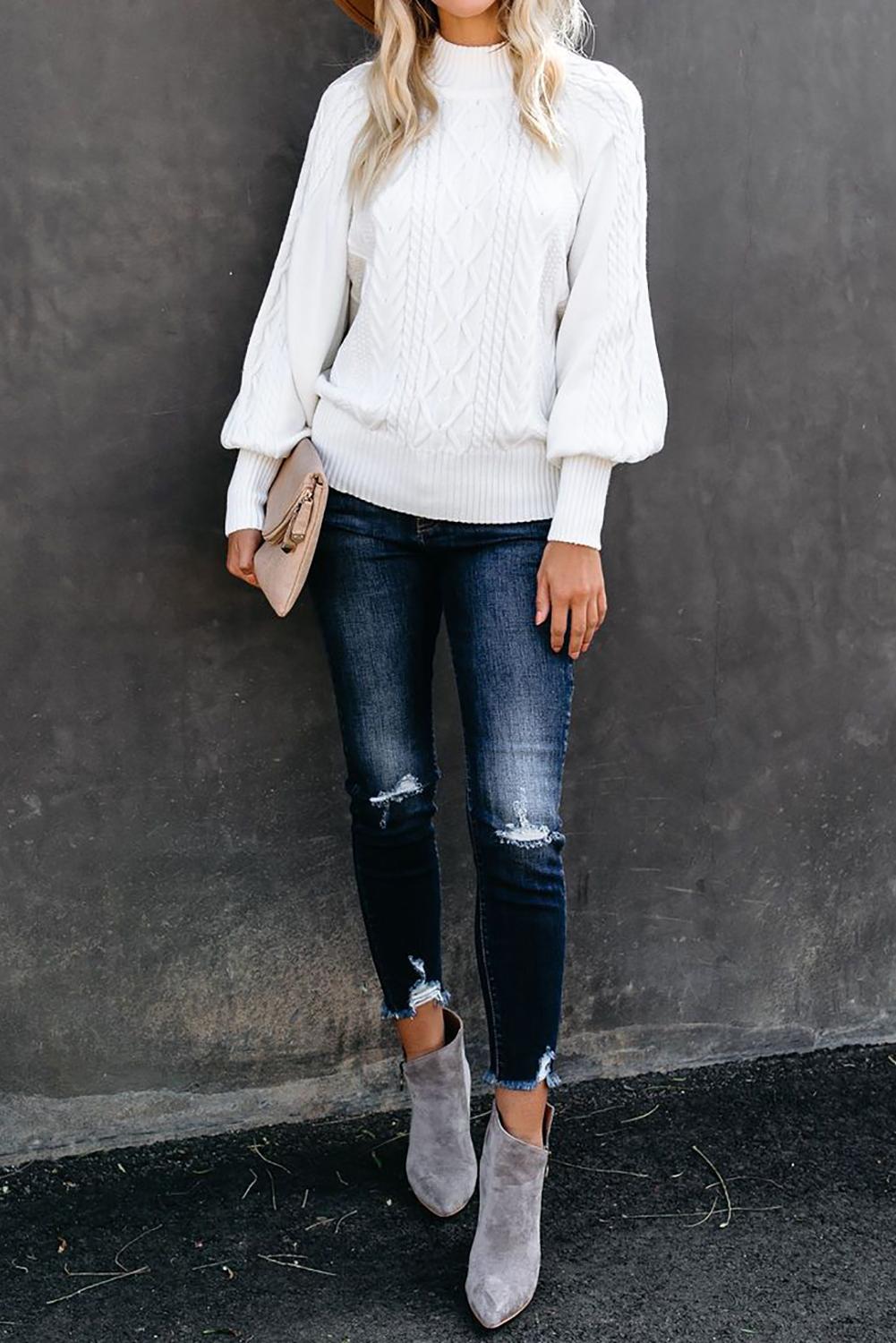 Gracefully Designed Sweater