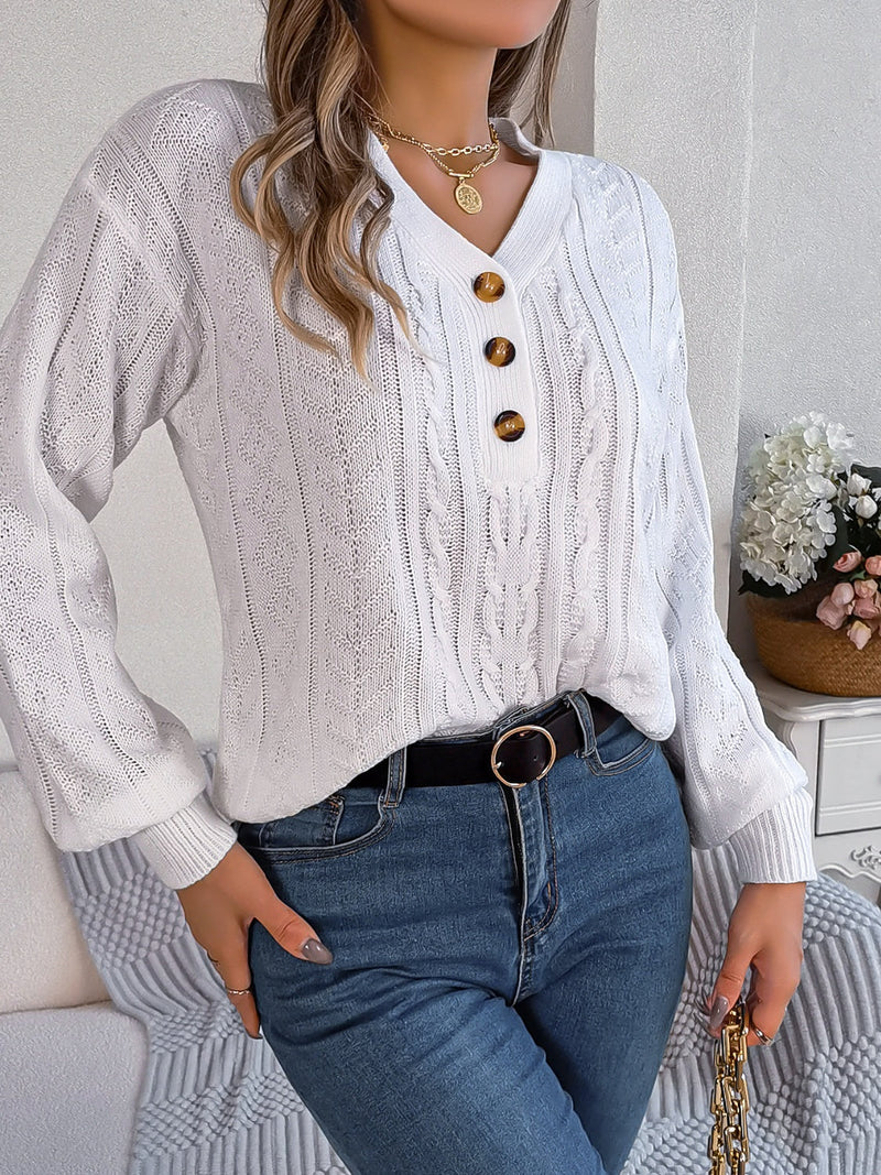 Gracefully Designed Sweater