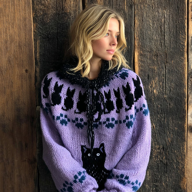 Gracefully Designed Sweater