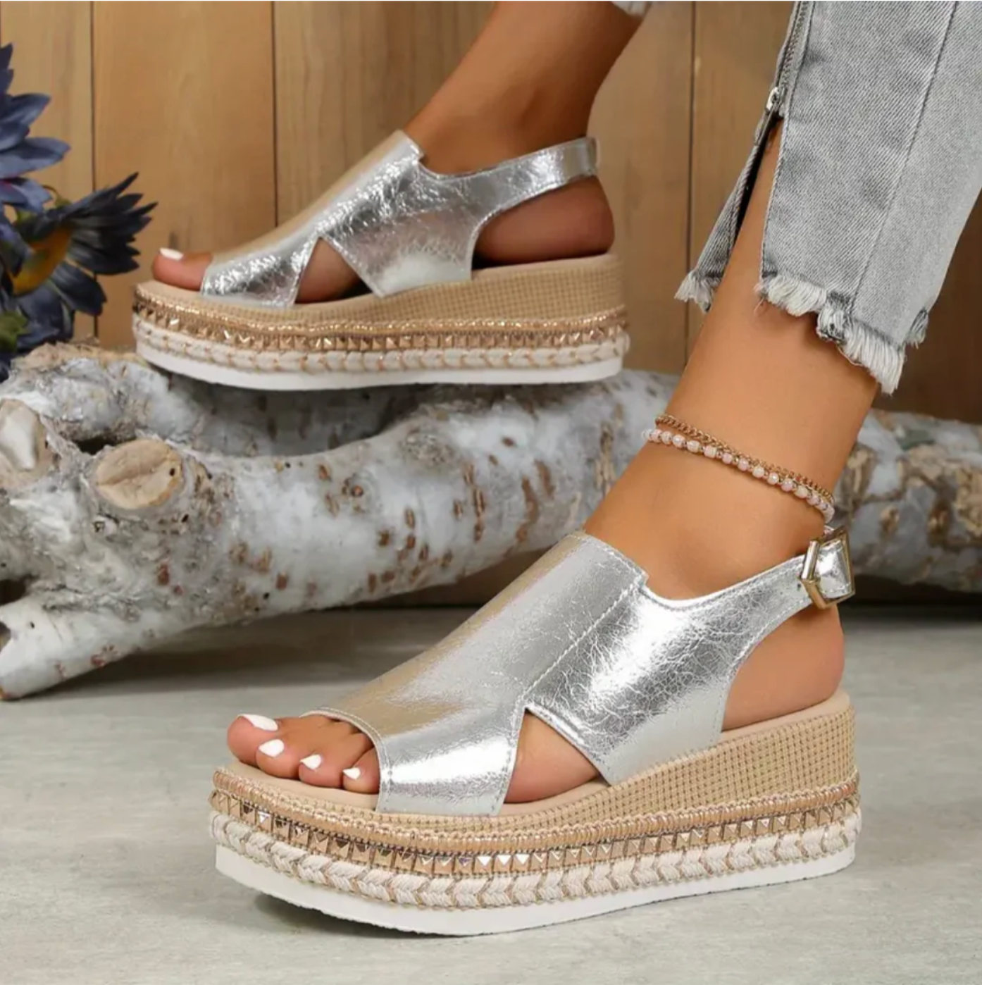 Vintage Inspired Orthopedic Sandals