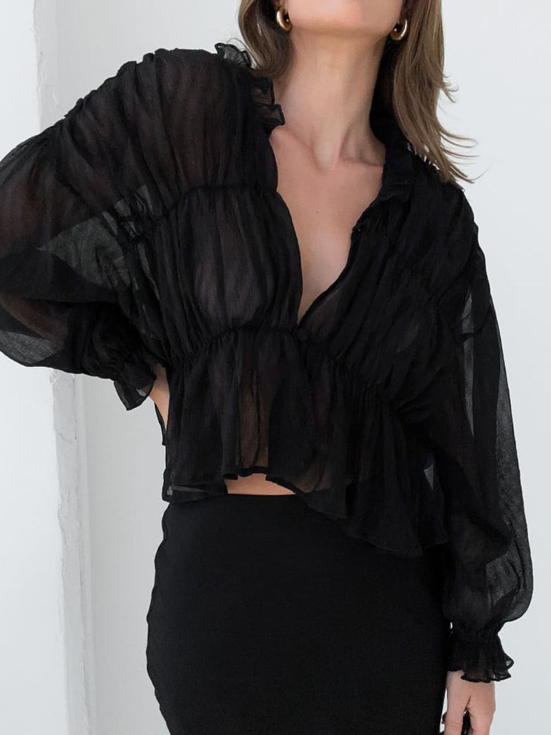 Timeless Vintage Style Blouse