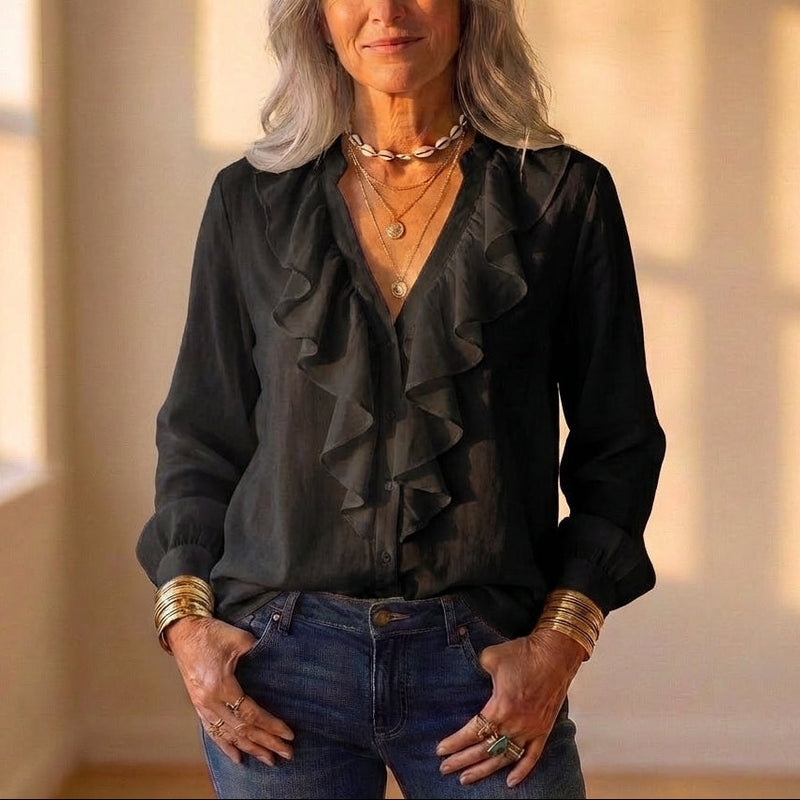 Timeless Vintage Style Blouse