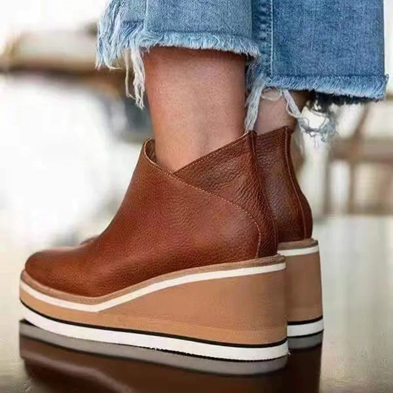 Graceful Orthopedic Boots for Modern Look