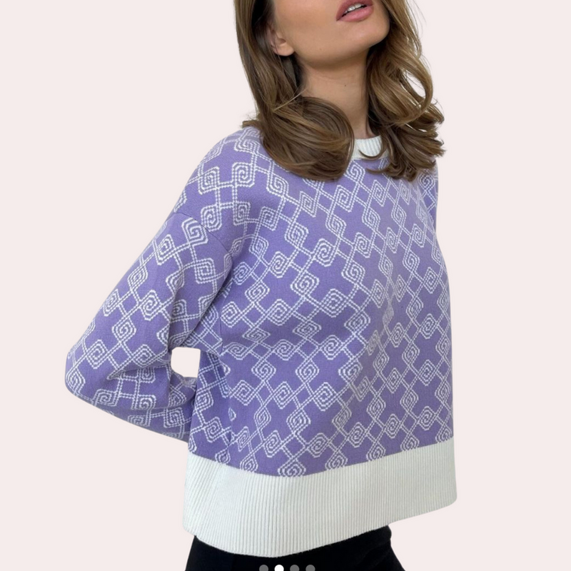 Gracefully Designed Sweater