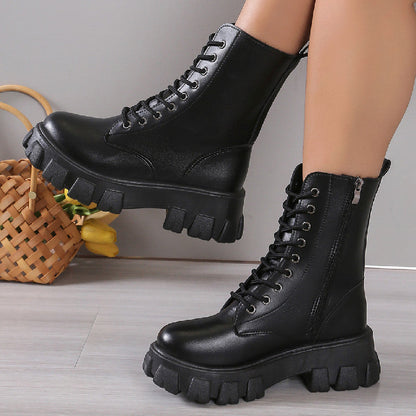 Classic Orthopedic Boots with Timeless Style