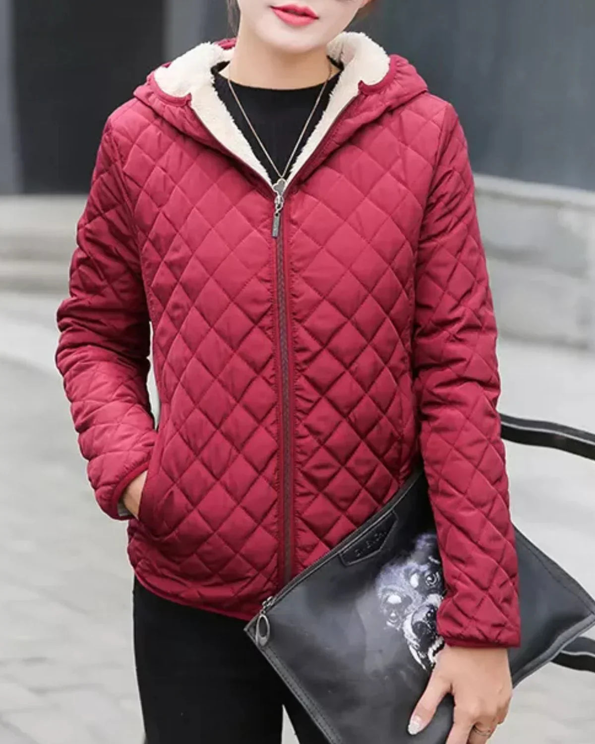 Burgundy red