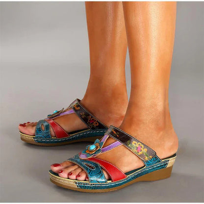 Vintage Inspired Orthopedic Sandals