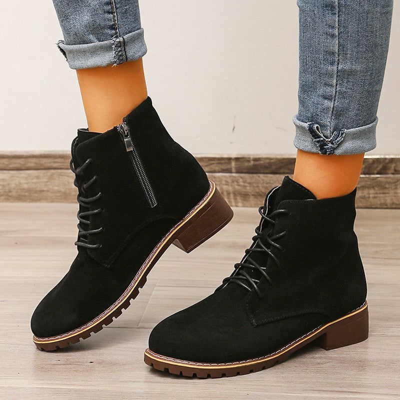 Classic Orthopedic Boots with Timeless Style