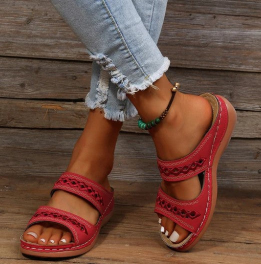 Vintage Inspired Orthopedic Sandals