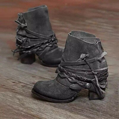 Classic Orthopedic Boots with Timeless Style