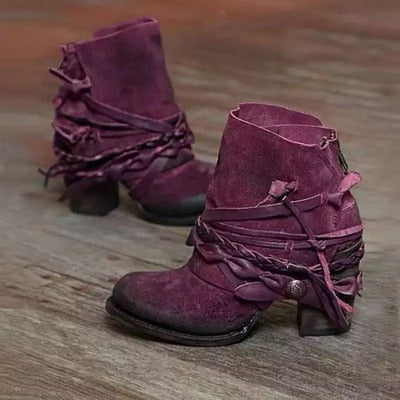 Classic Orthopedic Boots with Timeless Style